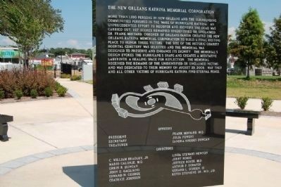 Katrina memorial side 2