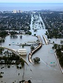 Flooding or I-10/I-610/West End Blvd., surrounding areas of New Orleans and Metairie 