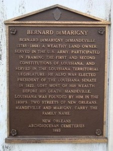 Bernard de Marigny marker