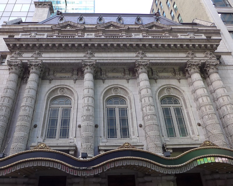 Lyceum Theatre (image from the NYC Landmark Preservation Commission)