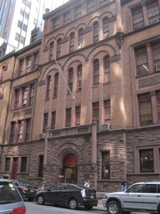 Former School of Performing Arts (image from Historic Markers Database)