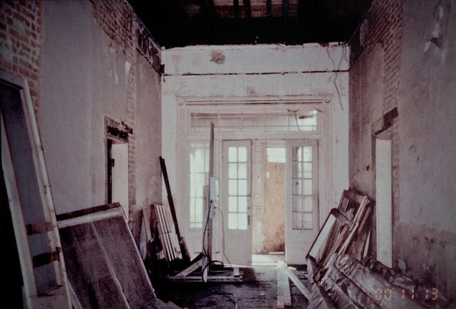 Curran Hall during rehabilitation, ca. 1990s
Courtesy of the City of Little Rock