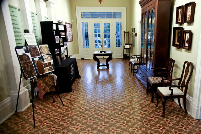 Curran Hall Floorcloth, 2012
Courtesy of the City of Little Rock