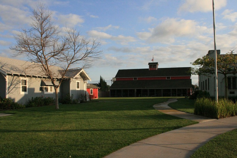 Grounds and buildings at the park and museum.