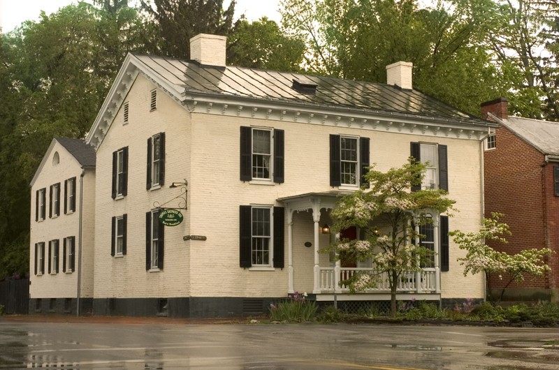 This historic home was converted to a bed and breakfast in the 1980s and was purchased by Lauren and David Duh in 1984.