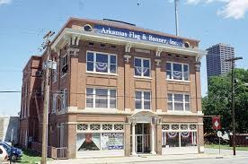 Taborian Hall today as Arkansas Flag and Banner.
Courtesy of Encyclopedia of Arkansas