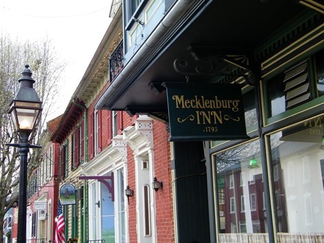 The historic home is now Mecklenburg Inn