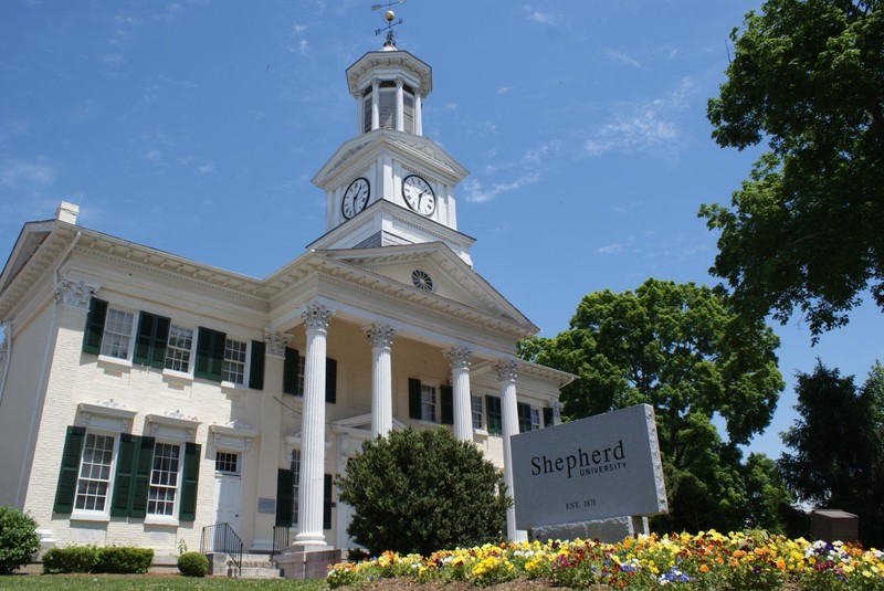 McMurran Hall was the first campus building of Shepherd University when it was a state normal school. 