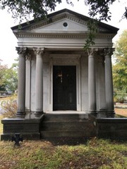 Another example of the variety of mortuary architecture. Photo taken by Randall Crawford.