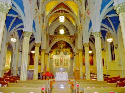 St. Malachy's interior (image from St. Malachy's official website)