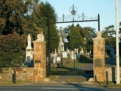 Entrance to Mount Holly. Photo by David M. Habben.