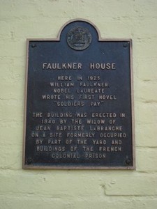 Faulkner House marker