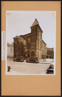 The school building in 1931 (bushwick-studio.wikispaces.com)