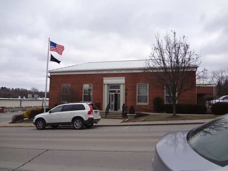 The post office was completed in 1937