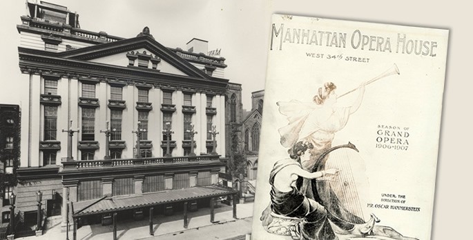 Manhattan Opera House 1906 (image from Manhattan Center Studios)