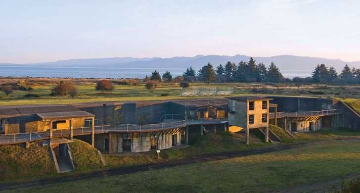 One of the main batteries at Fort Stevens