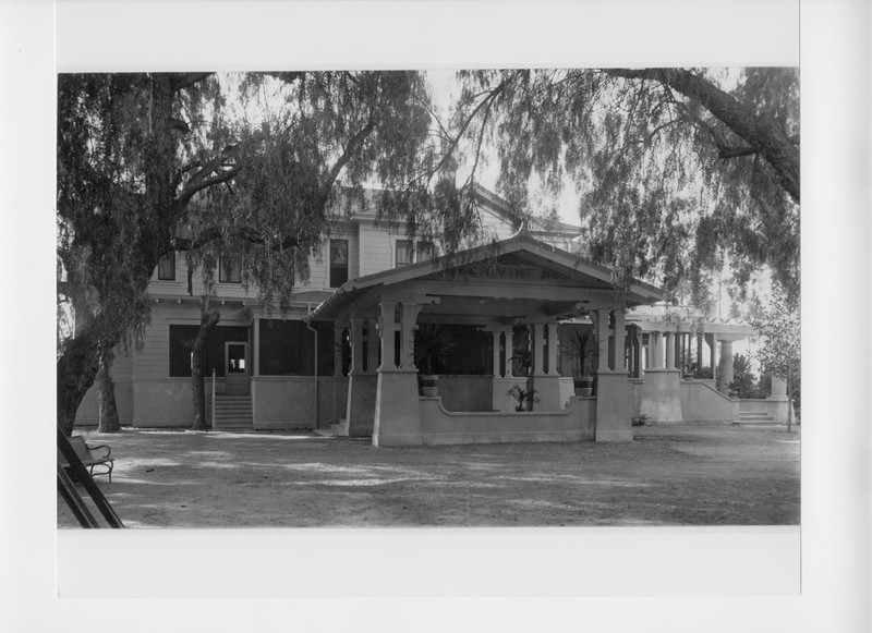 The original Irvine family ranch house.