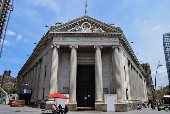 Dime Savings Bank exterior 