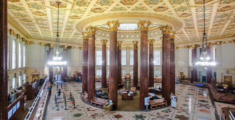 Dime Savings Bank interior 