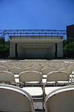 View of bandshell from seats