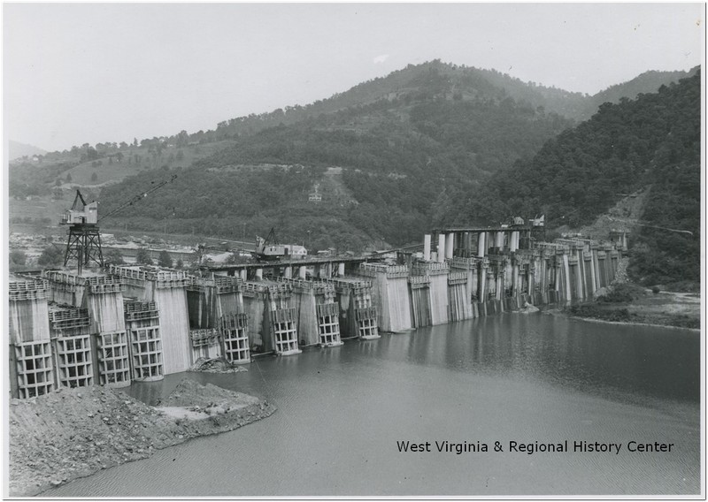 Construction of the dam