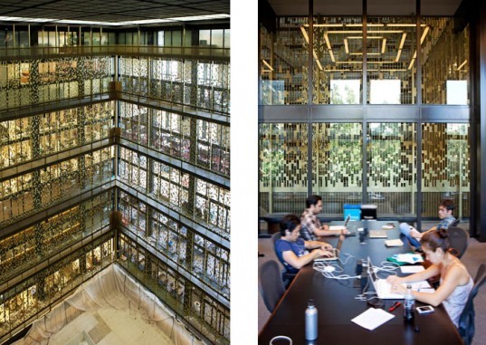 Interior of Bobst Library