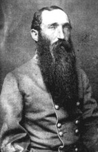 Confederate Colonel Albert Jenkins, who later lead a famous cavalry raid during the 1862 Kanawha Valley Campaign.