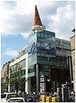 "Dropped Cone" (2001) in Cologne, Germany by Coosje van Bruggen and Claes Oldenberg