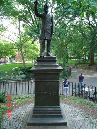 Cox Memorial in Tomkins Square Park (image from NYC Parks)