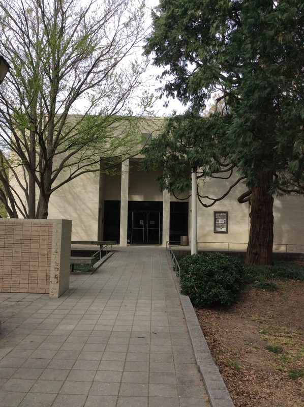 Lobby entrance to the Cantey V. Sutton main stage theatre, named for Cantey Venable Sutton, the Grand Dame of the Raleigh Theatre and one of the original actresses with the theatre troupe. She is credited with ensuring the facility's completion.