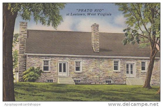 Old postcard of the home