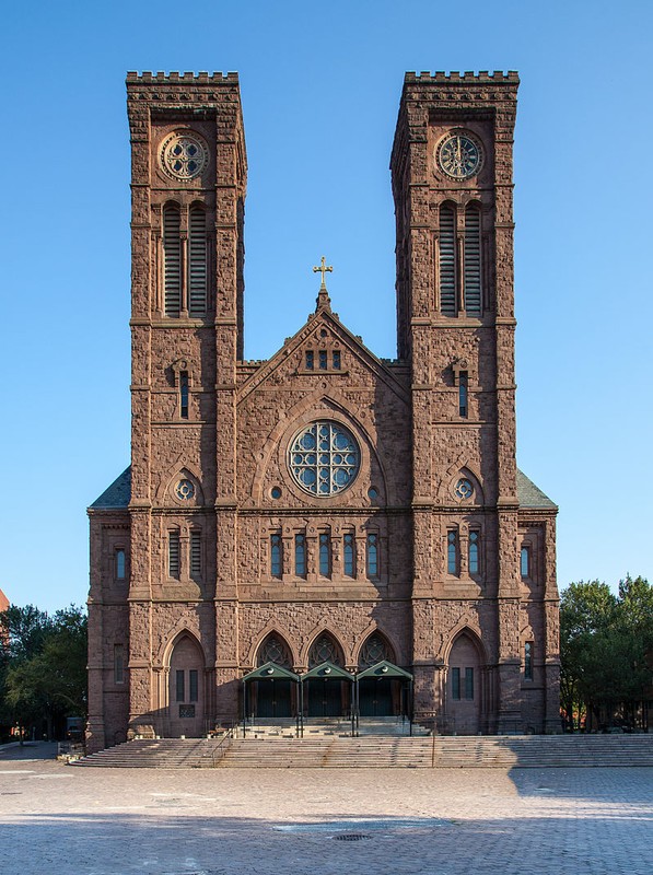 The cathedral is the Mother Church of the Roman Catholic Diocese of Providence