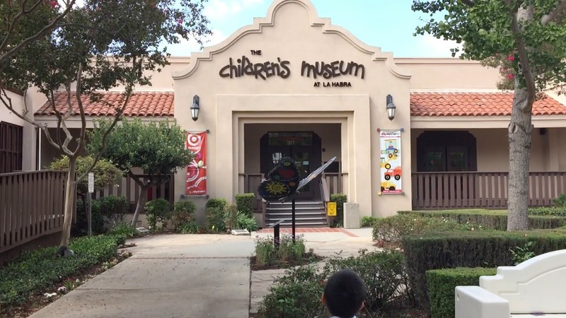 The entrance to the La Habra Children's Museum.