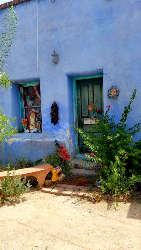 Colorful Adobe in Barrio Viejo