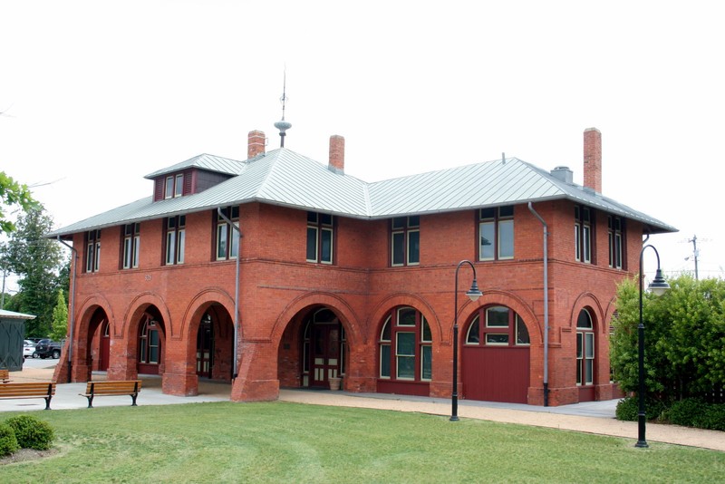 The Fayetteville Area Transportation and Local History Museum is located in former the Cape Fear and Yadkin Valley Railway Depot, which was built in 1890.