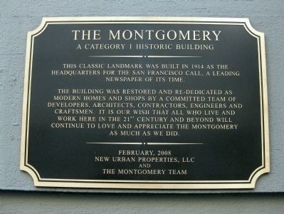 The Montgomery historic marker (image from Historic Markers Database)