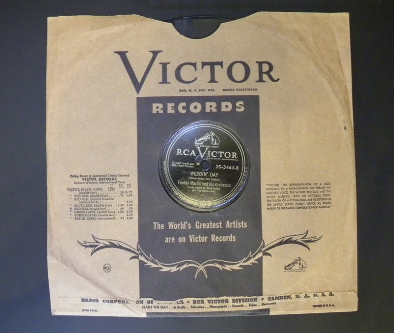 Record players were popular ways to pass the time.