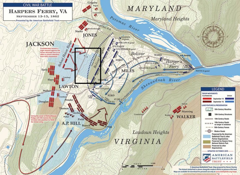 Bolivar Heights/School House Ridge Skirmish Site (Harpers Ferry National  Historical Park)