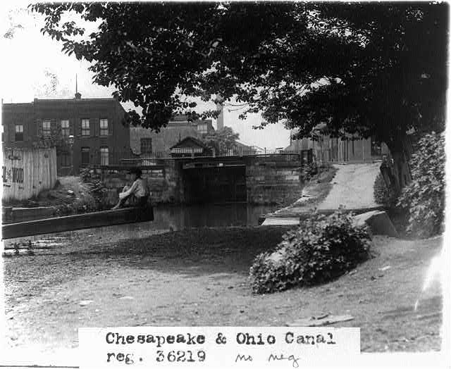 Chesapeake & Ohio Canal. [Between and 1932, 1909] Image. Retrieved from the Library of Congress, <https://www.loc.gov/item/2002695629>.