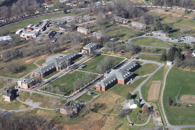 Layout of Alderson Federal Prison Camp