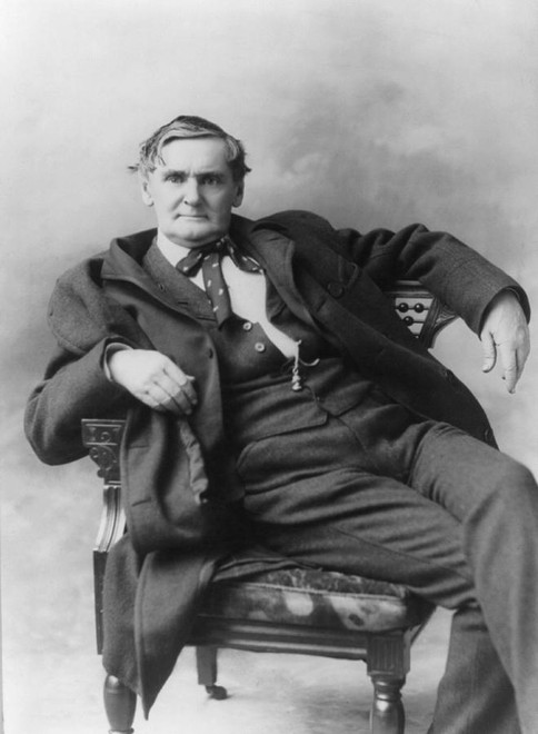 Joseph Jefferson in repose.