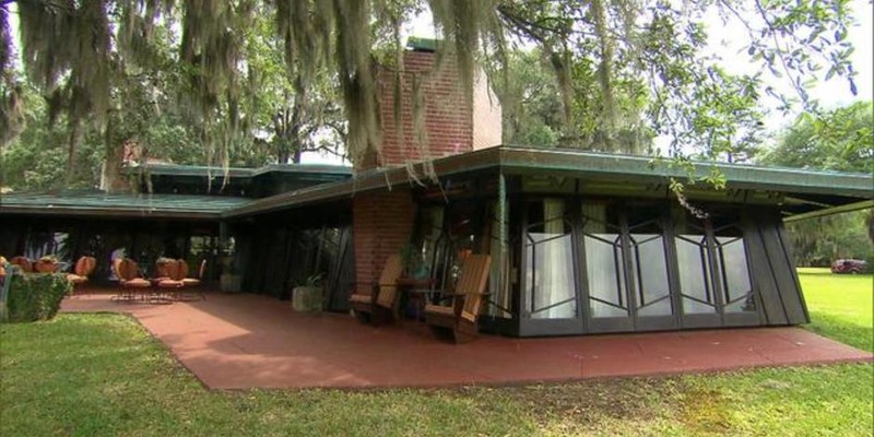 The main house at Auldbrass Plantation