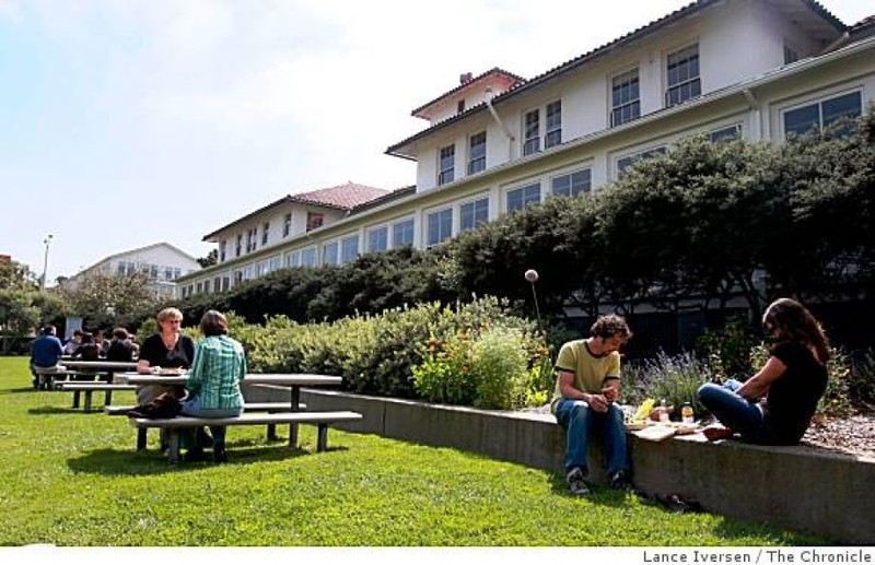 Outside the Thoreau Center (image from SF Gate)