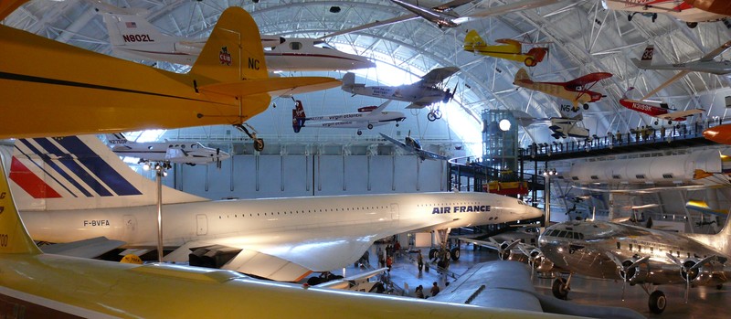 Inside the Steven F. Udvar-Hazy Center