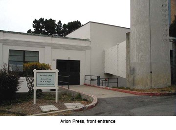 Arion Press (image from Arion Press)