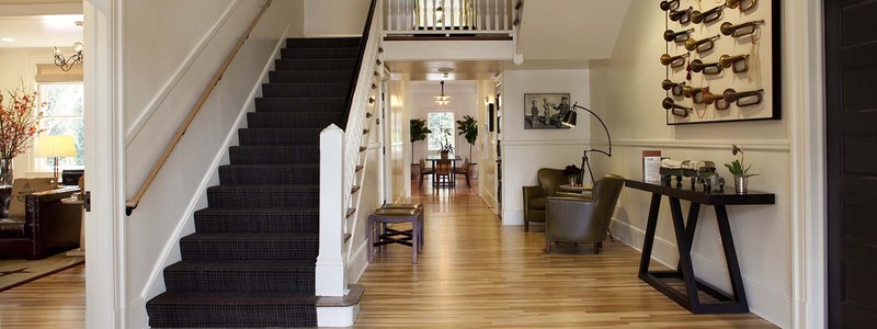 Modern interior of the Inn at the Presidio (image from Inn at the Presidio)