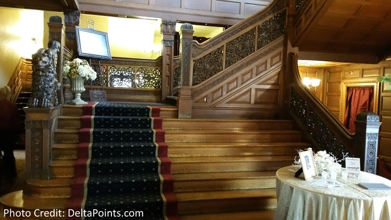 The grand staircase.