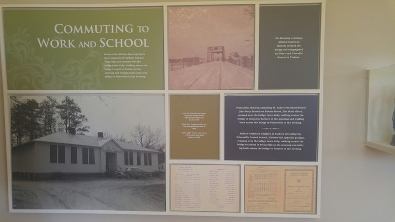 Much of the African-American work force employed in Tarboro lived in Princeville and cross over the bridge twice daily. (photo by: Kayla Greene)