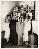 This picture taken in 1951 shows the current members of the Deporres club at the time. This photo was brought to you courtesy of Creighton University Library.