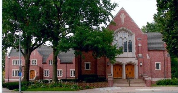 Augustana Lutheran Church located in Omaha, Nebraska. On Lafayette Ave since 1951 Photo found here: http://www.augustanalutheran.com/story